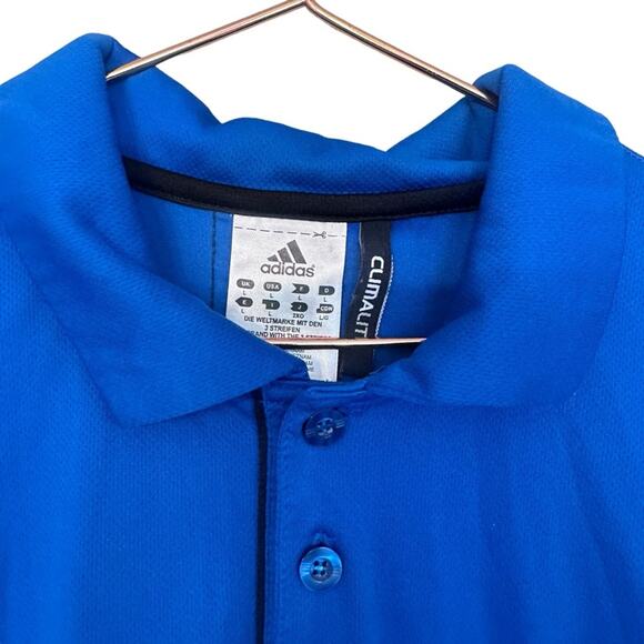 Adidas Climate Short Sleeve Pullover Shirt - Size L - Picture 5 of 5